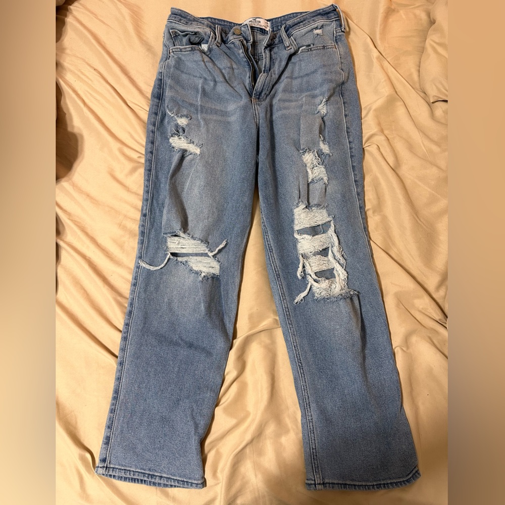 Never Worn Hollister Curvy Ultra High Rise Vintage Straight Jeans | Size 13S